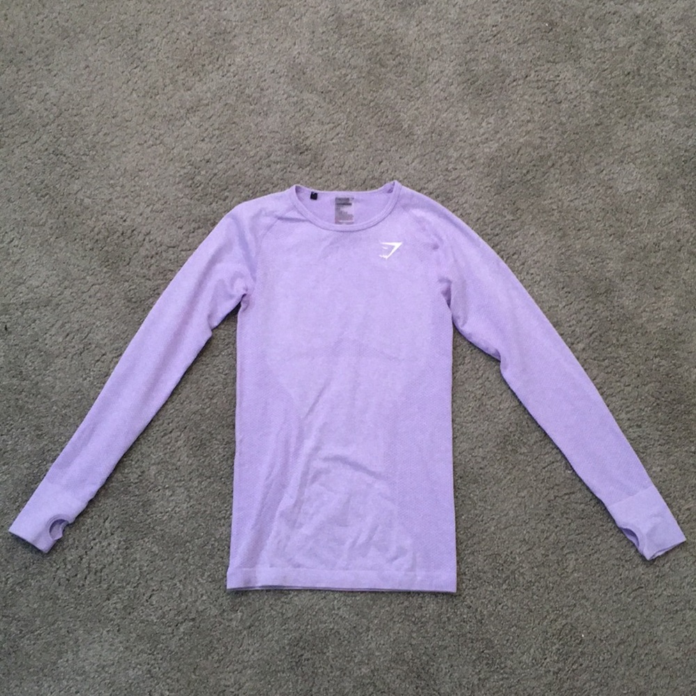 Gymshark long sleeve seamless shirt. NWOT.